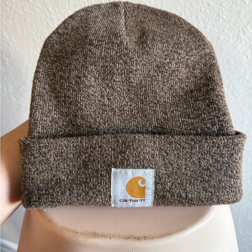 Carhartt Heathered Brown Beanie